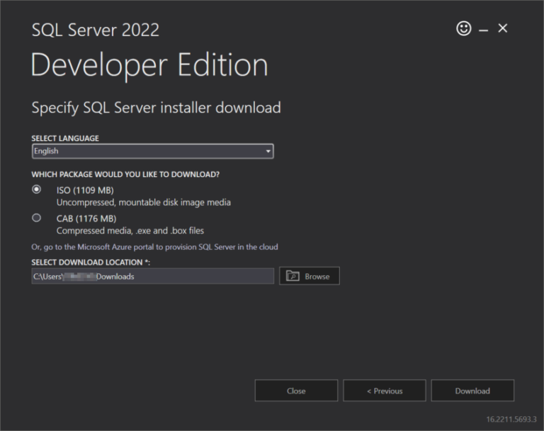 How to Install SQL Server Developer Edition