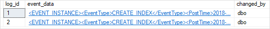 SQL Server DDL Trigger Example