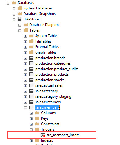 SQL Server DISABLE TRIGGER example