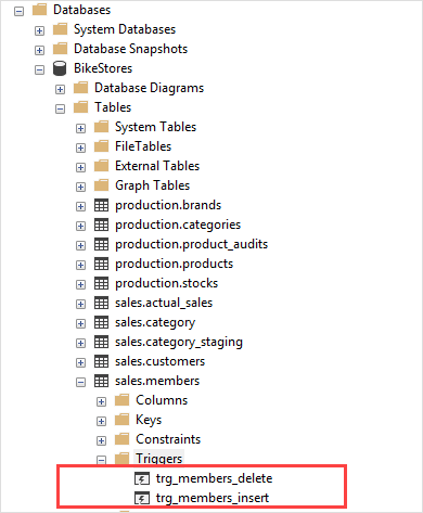 SQL Server ENABLE ALL TRIGGER example