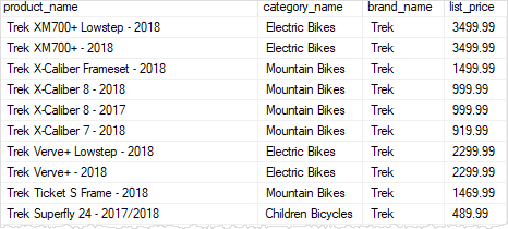 SQL Server Inner Join clause - select from three tables example