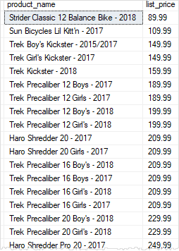 SQL Server OFFSET FETCH result set