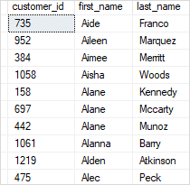 SQL Server ROW_NUMBER Function for pagination