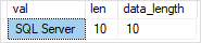 SQL Server VARCHAR example